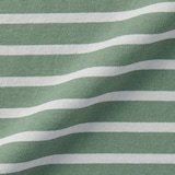 紳士　洗いざらし太番手ボートネック九分袖Ｔシャツ