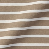 紳士　洗いざらし太番手ボートネック九分袖Ｔシャツ