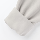 紳士　二重編み衿付きプルオーバー