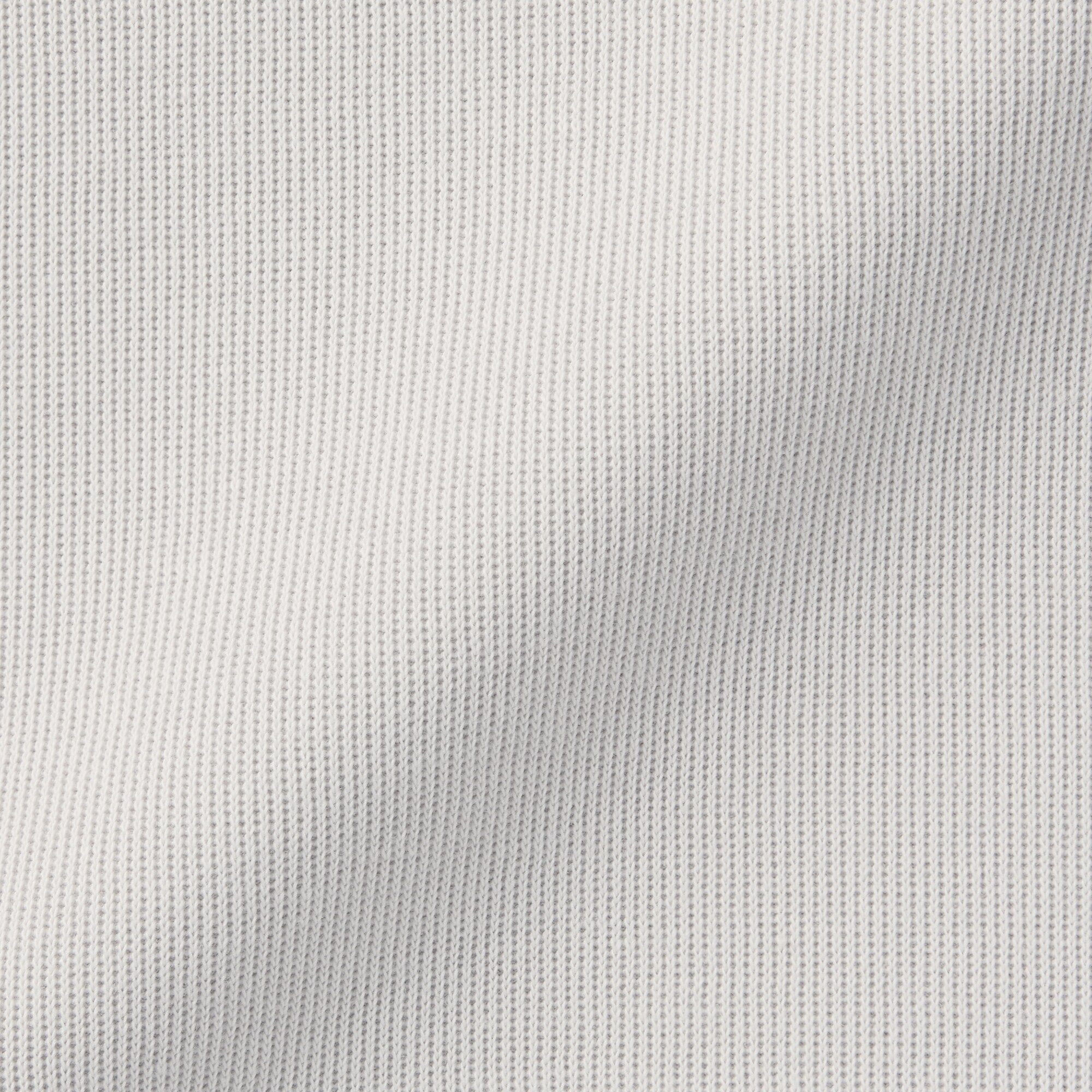 紳士　二重編み衿付きプルオーバー