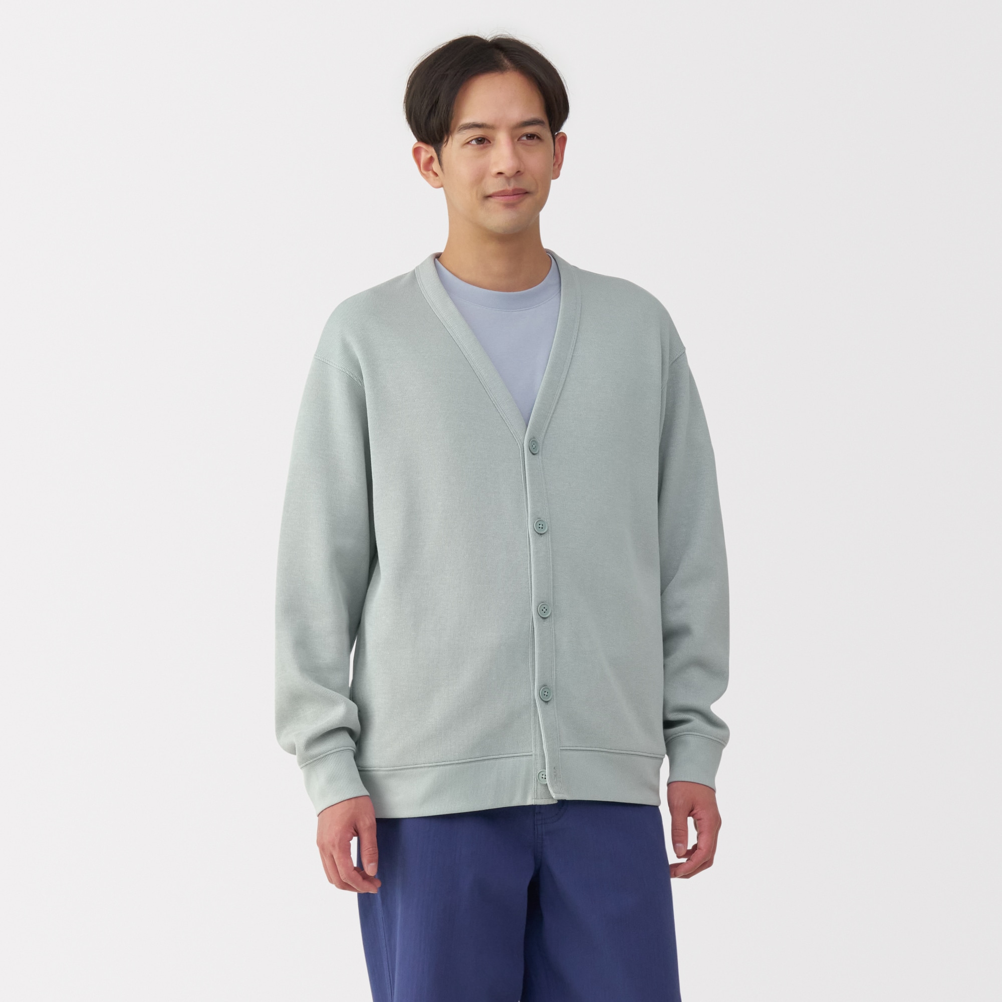 極美品 ウィムガゼット グリーン Vネック カーディガン ヤク 2way仕様 F ヤク2WAYカーディガン | Whim Gazette(ウィム ガゼット)レディース