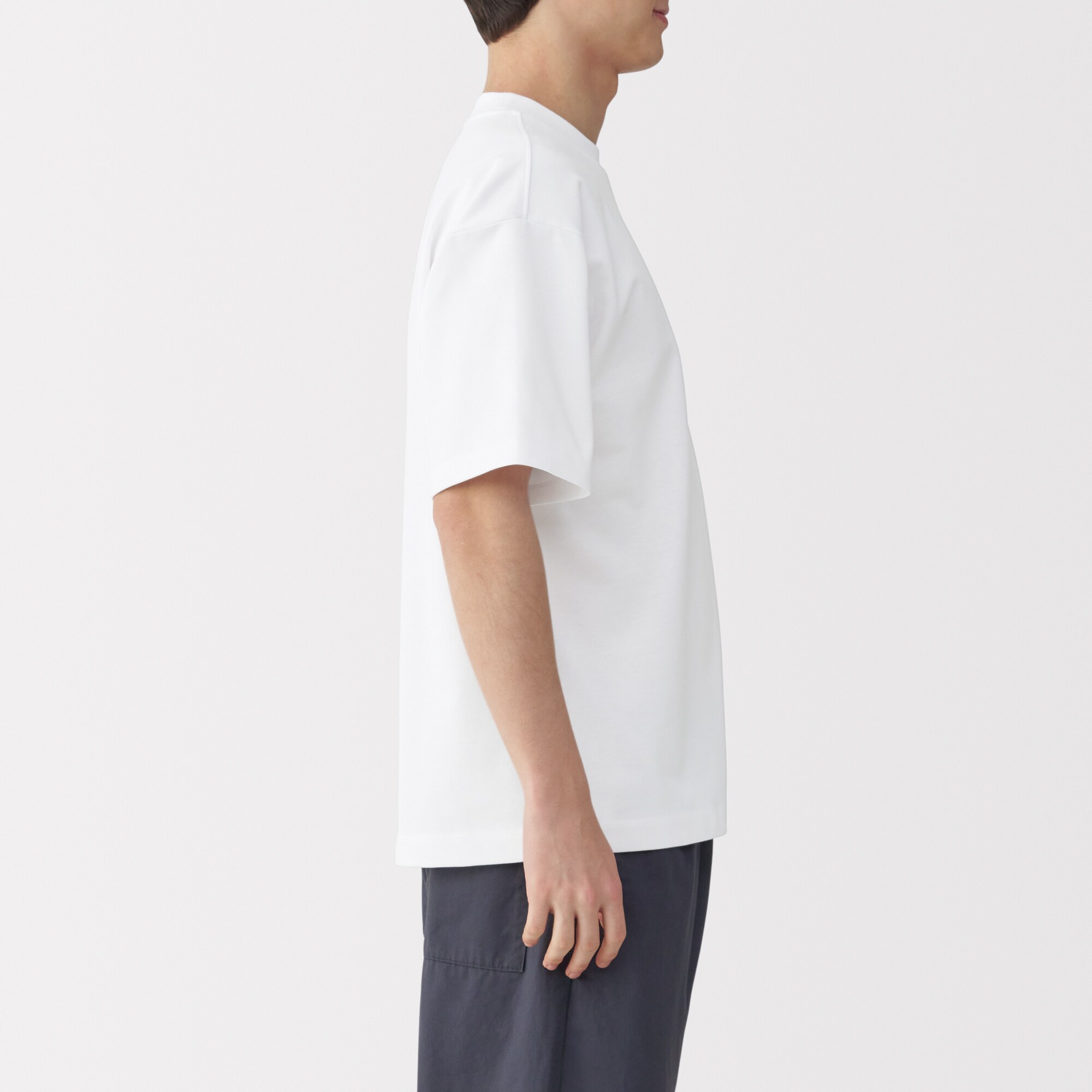 紳士　涼感ＵＶカットワイド半袖Ｔシャツ