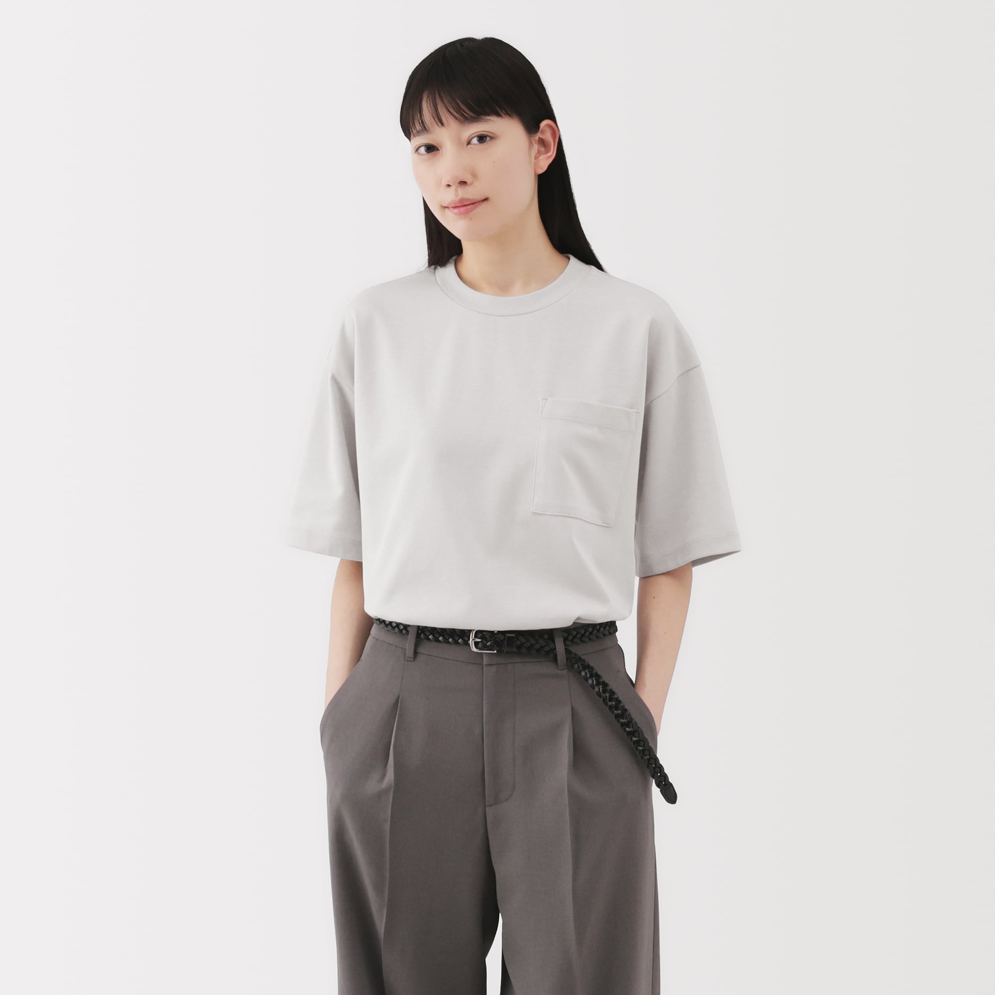 紳士　涼感ＵＶカットワイド半袖Ｔシャツ