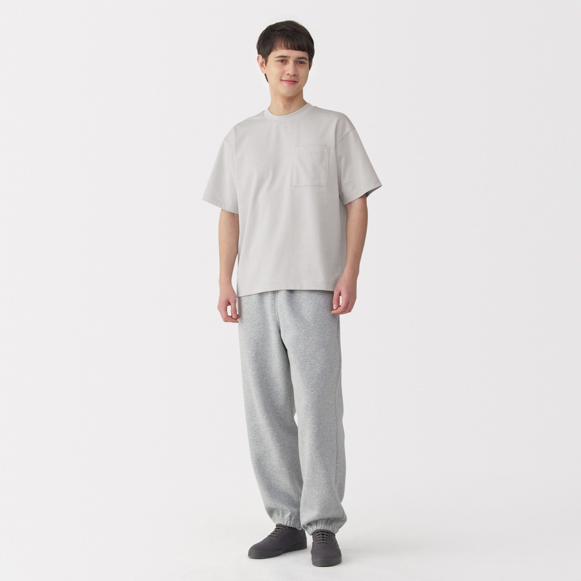 紳士　涼感ＵＶカットワイド半袖Ｔシャツ