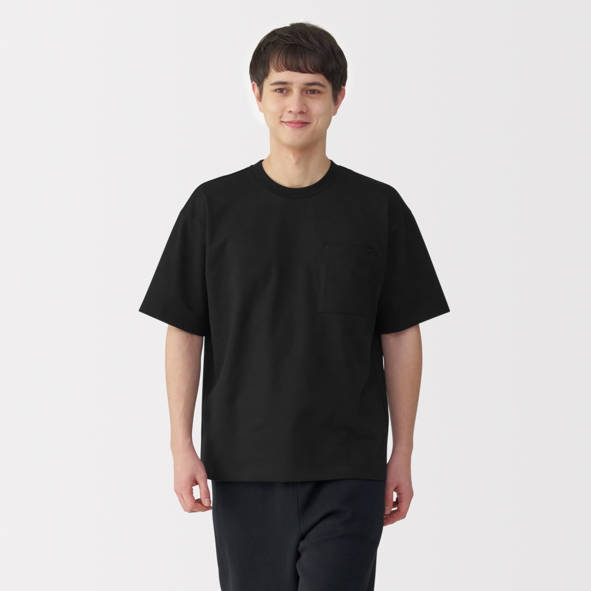 紳士　涼感ＵＶカットワイド半袖Ｔシャツ