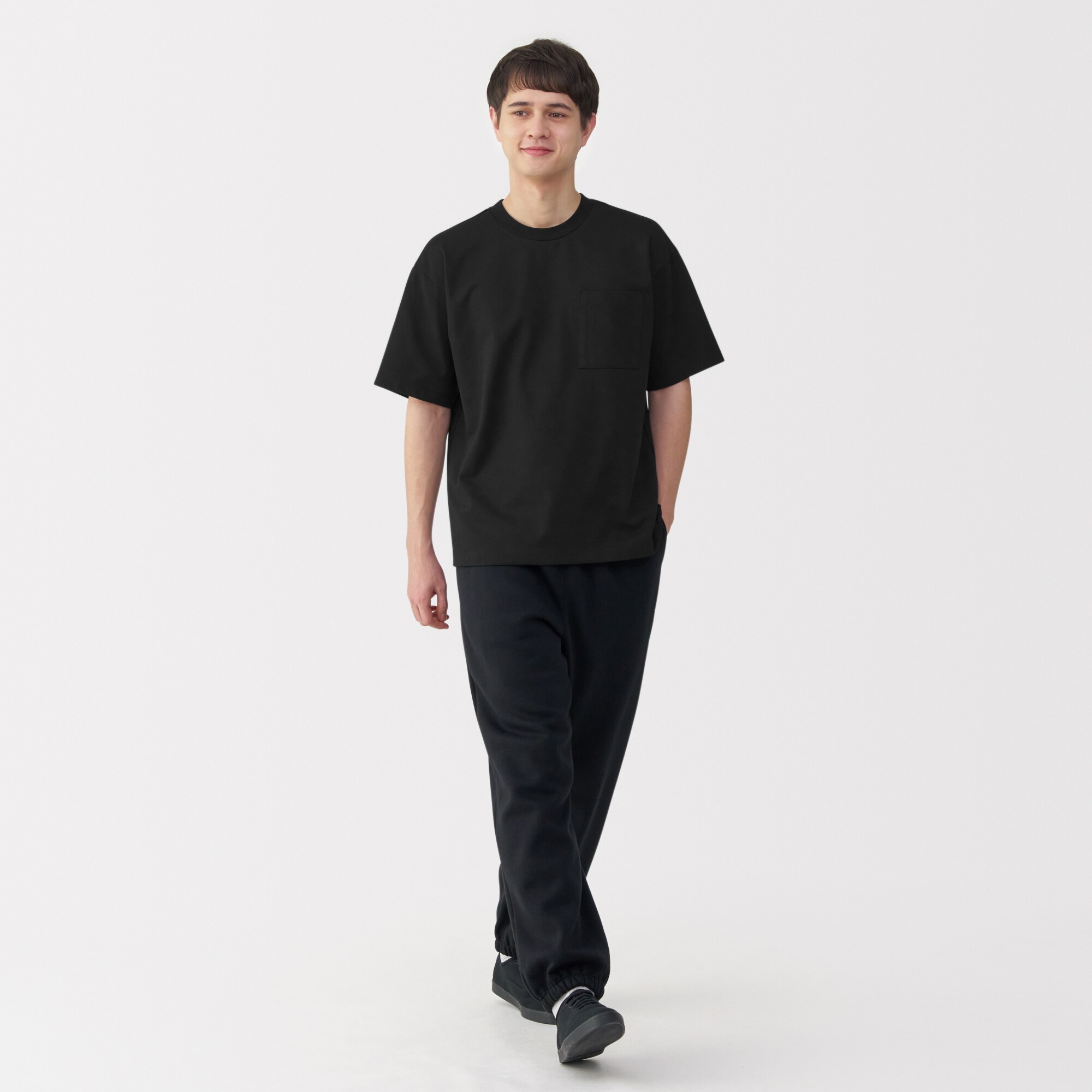 紳士　涼感ＵＶカットワイド半袖Ｔシャツ