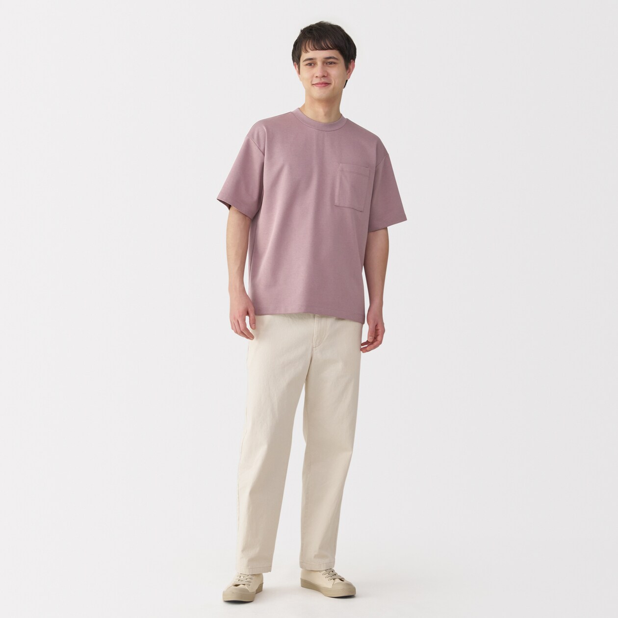 紳士　涼感ＵＶカットワイド半袖Ｔシャツ