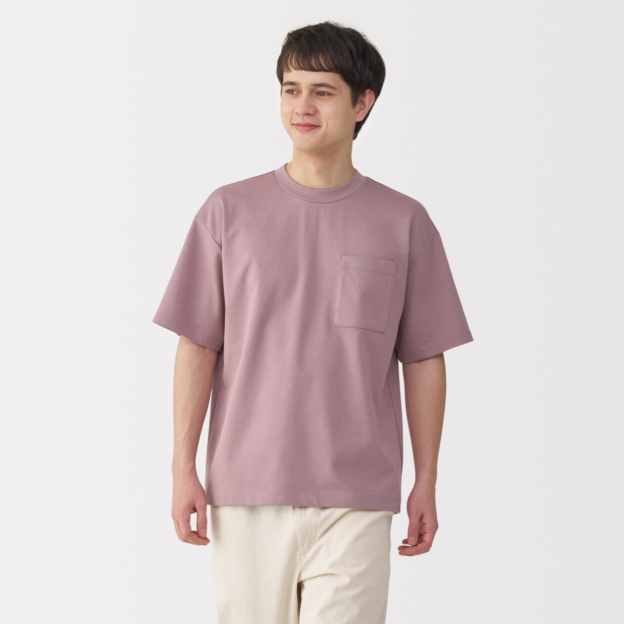 紳士　涼感ＵＶカットワイド半袖Ｔシャツ