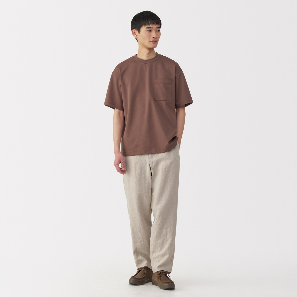 紳士　涼感ＵＶカットワイド半袖Ｔシャツ