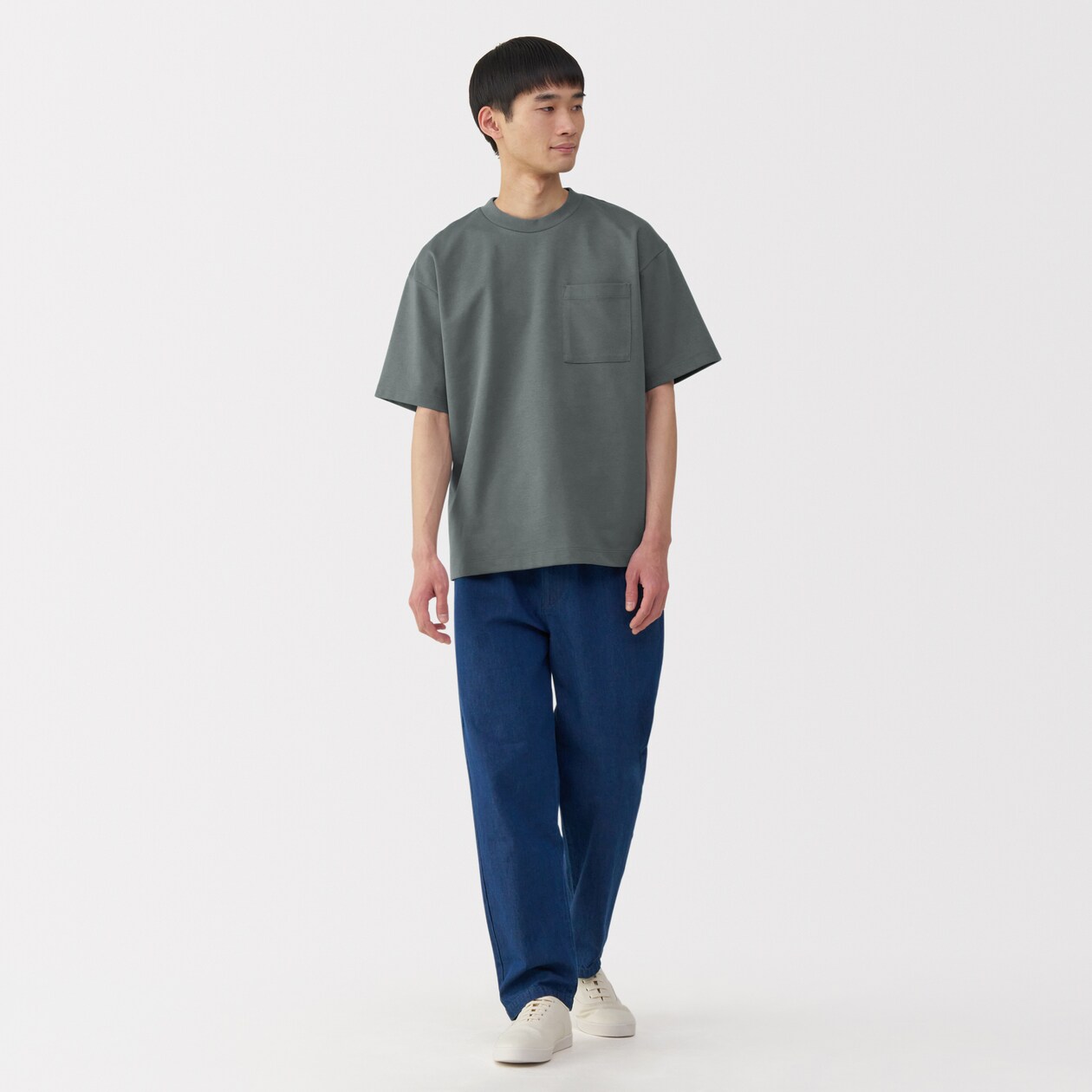 紳士　涼感ＵＶカットワイド半袖Ｔシャツ