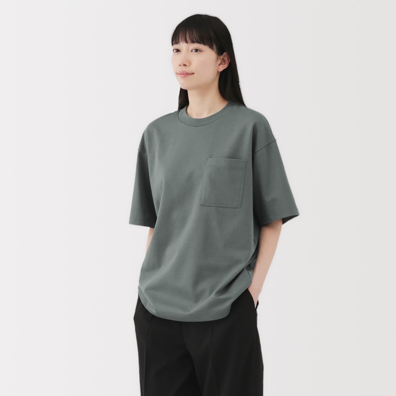 紳士　涼感ＵＶカットワイド半袖Ｔシャツ