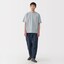 紳士　涼感ＵＶカットワイド半袖Ｔシャツ