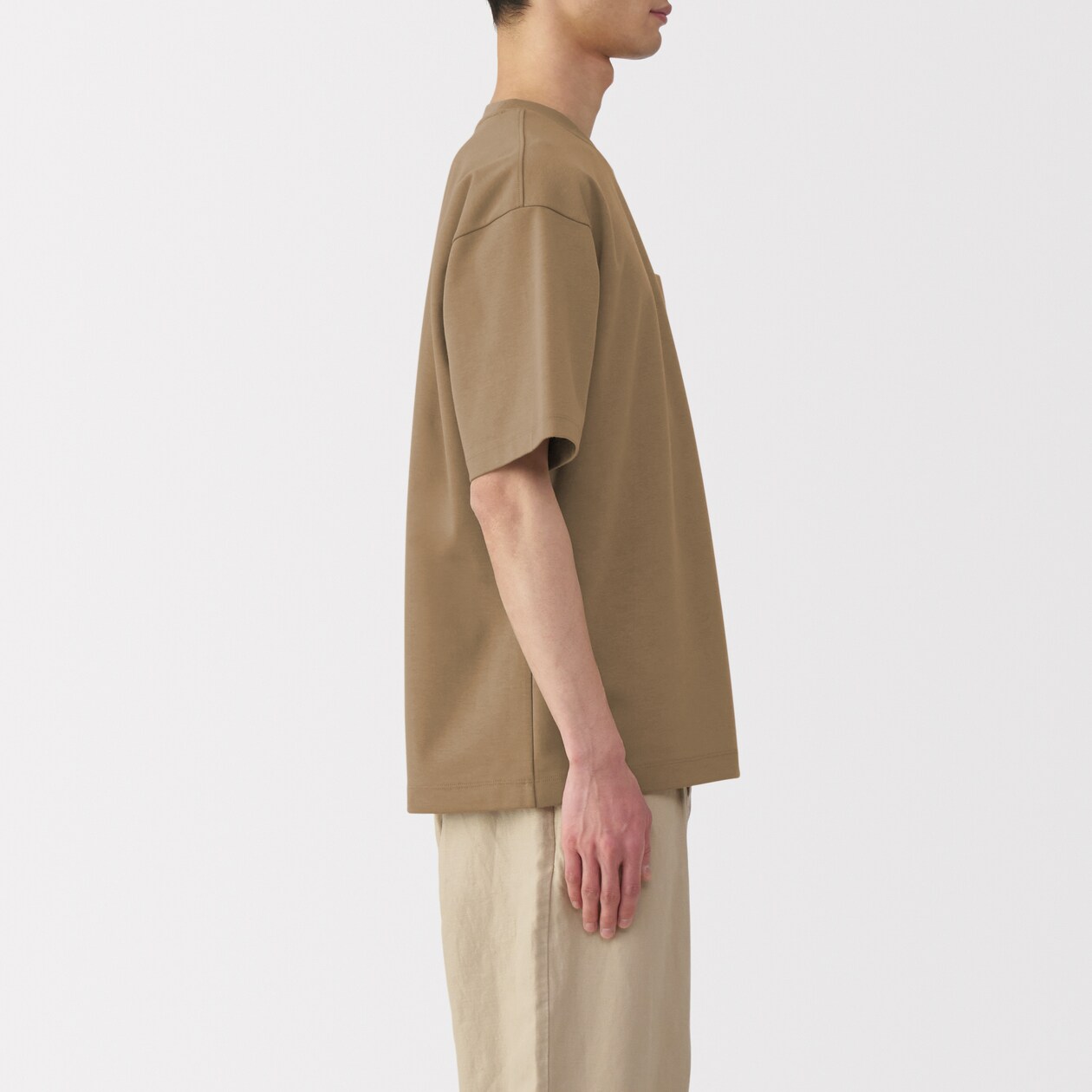 紳士　涼感ＵＶカットワイド半袖Ｔシャツ