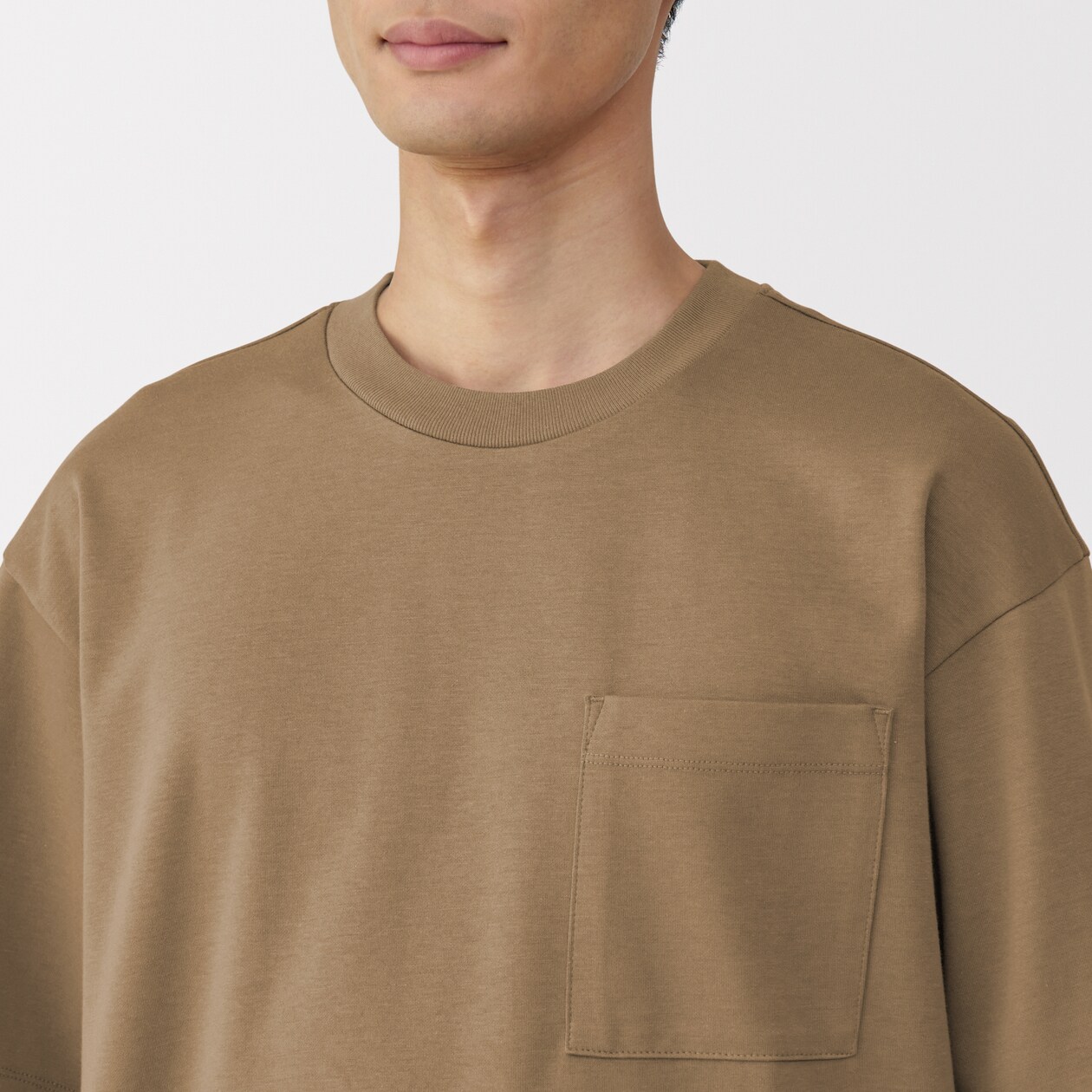 紳士　涼感ＵＶカットワイド半袖Ｔシャツ