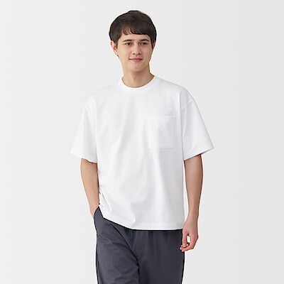 紳士　涼感ＵＶカットワイド半袖Ｔシャツ