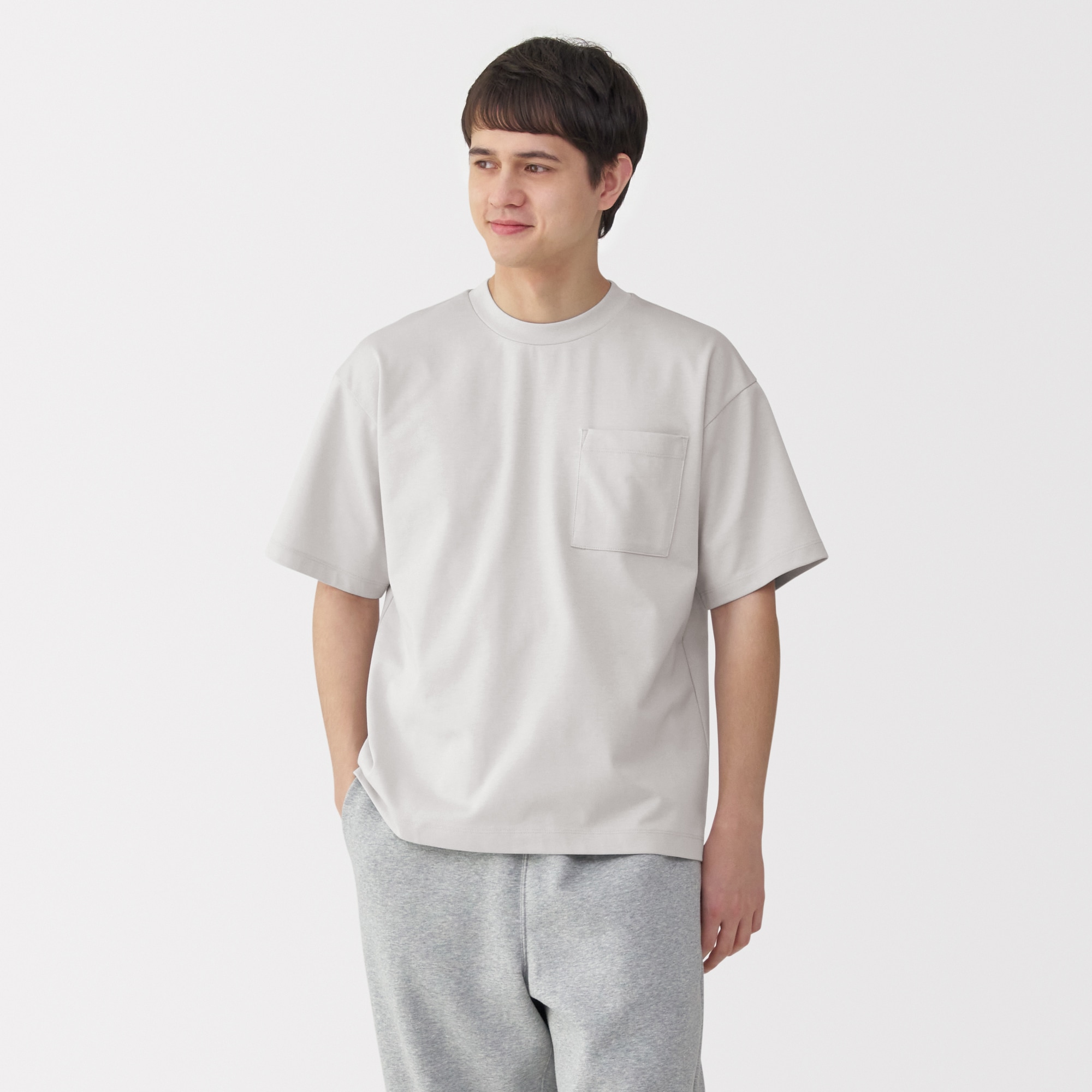 紳士　涼感ＵＶカットワイド半袖Ｔシャツ