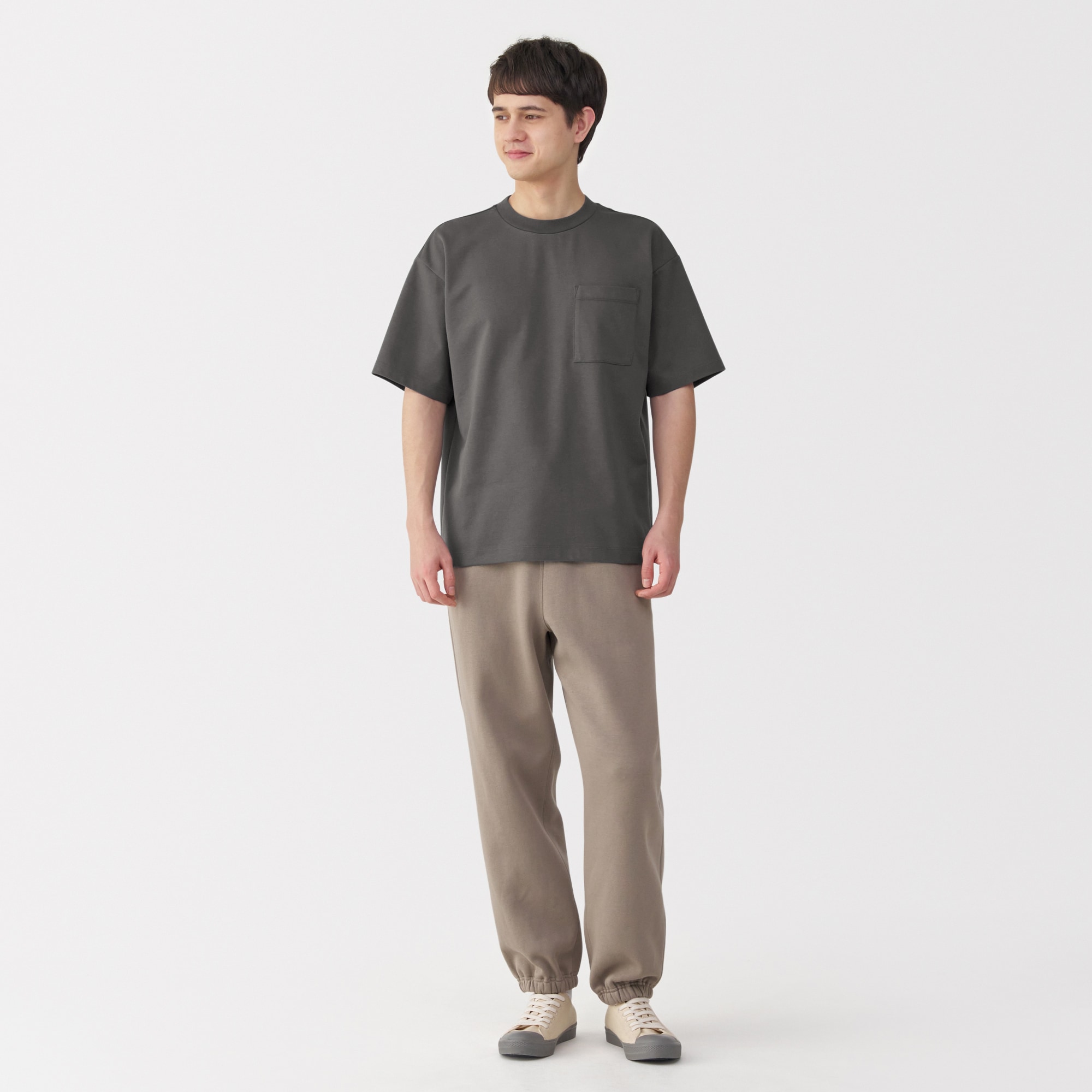 紳士　涼感ＵＶカットワイド半袖Ｔシャツ