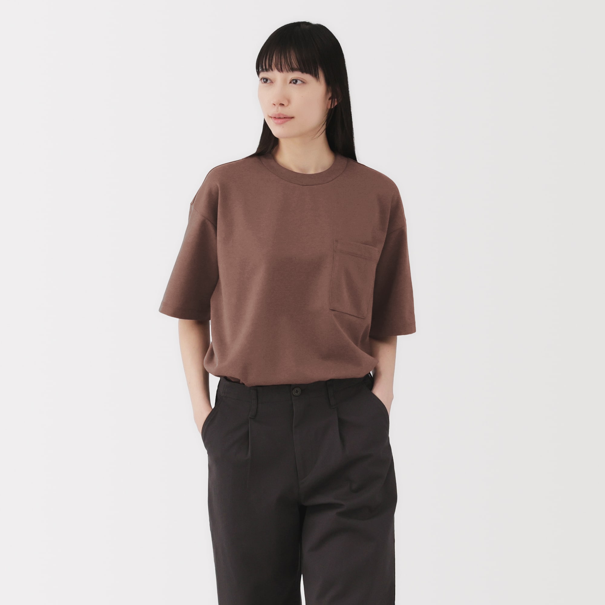 紳士 涼感UVカットワイド半袖Tシャツ | 無印良品