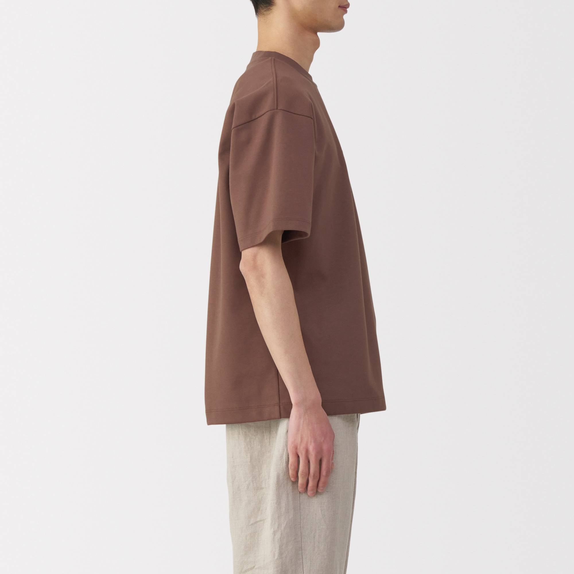 紳士　涼感ＵＶカットワイド半袖Ｔシャツ