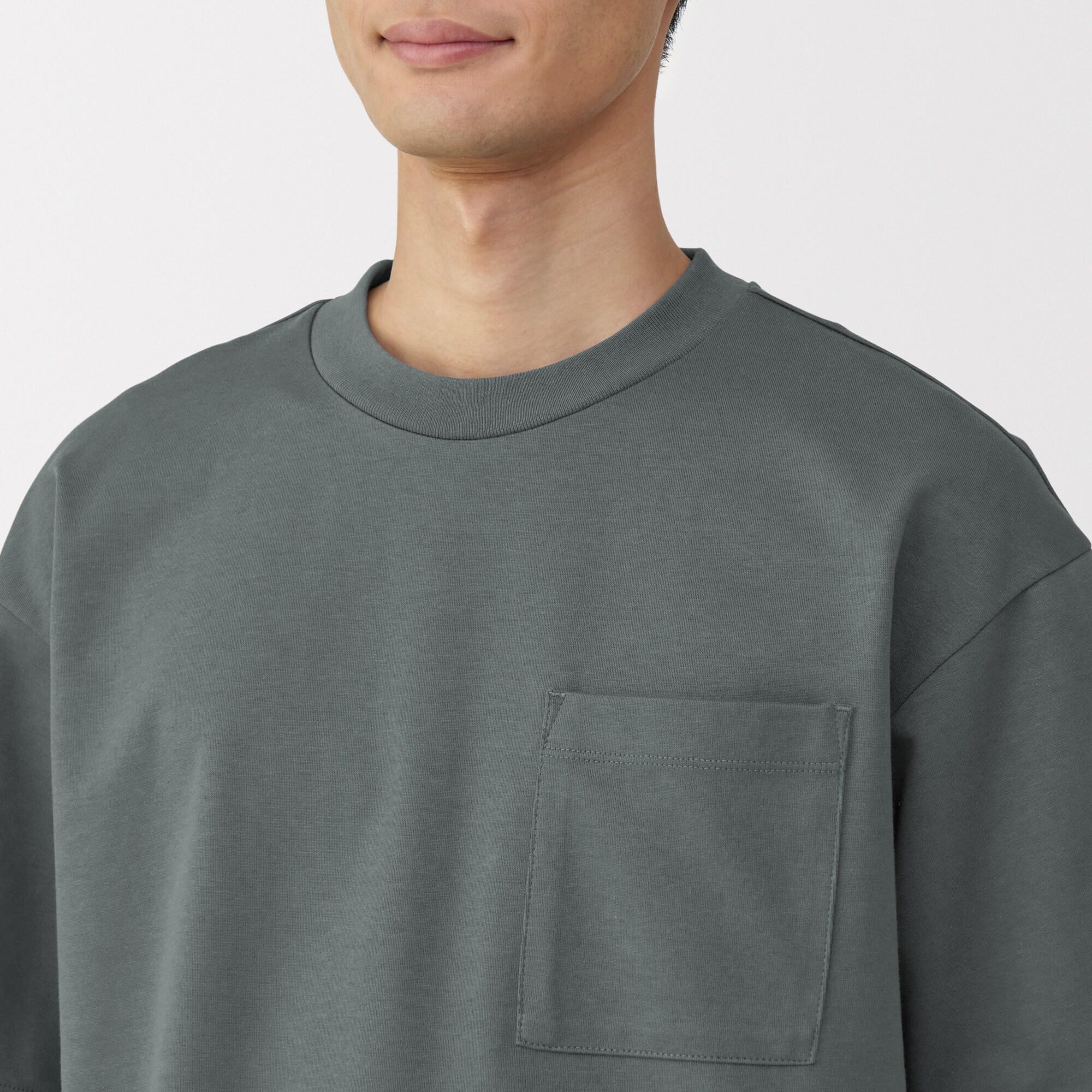 紳士　涼感ＵＶカットワイド半袖Ｔシャツ