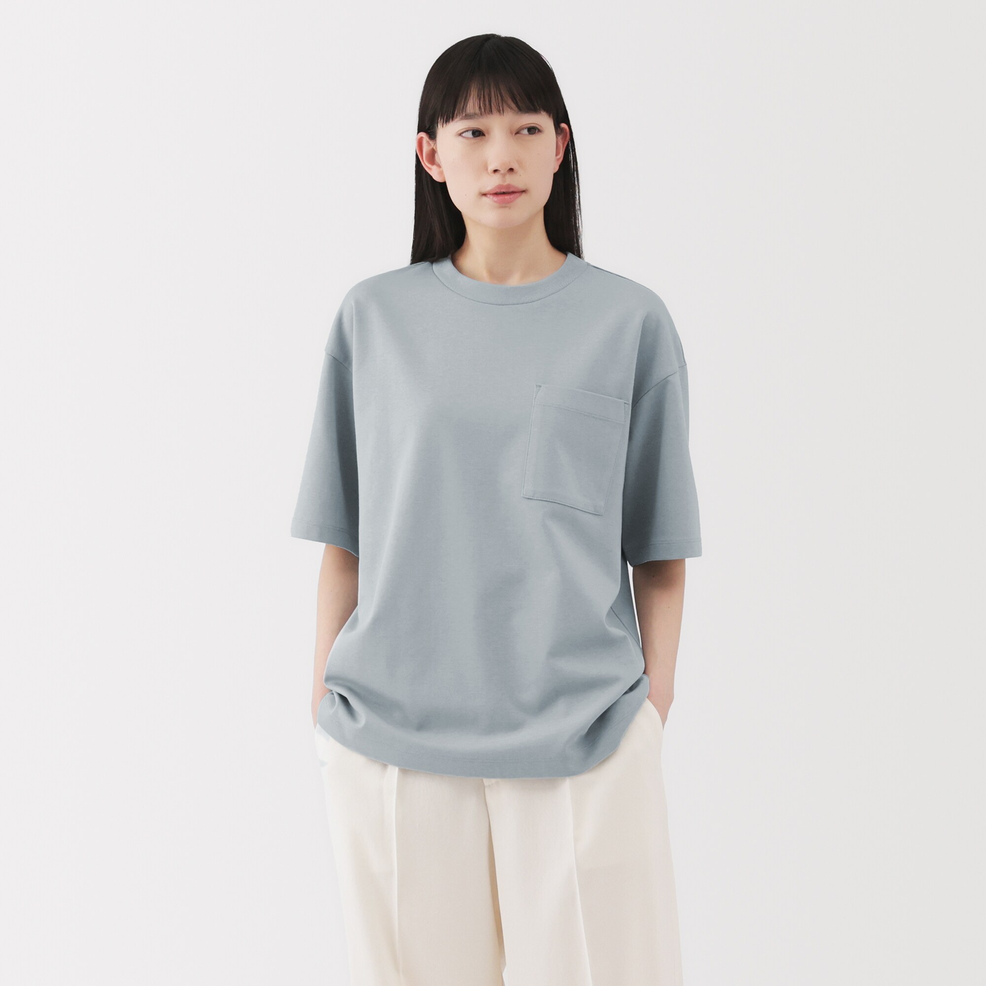 紳士　涼感ＵＶカットワイド半袖Ｔシャツ