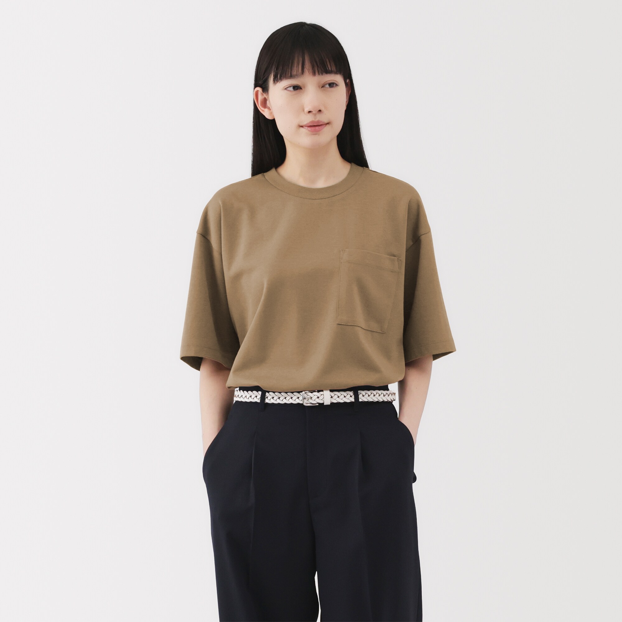 紳士　涼感ＵＶカットワイド半袖Ｔシャツ