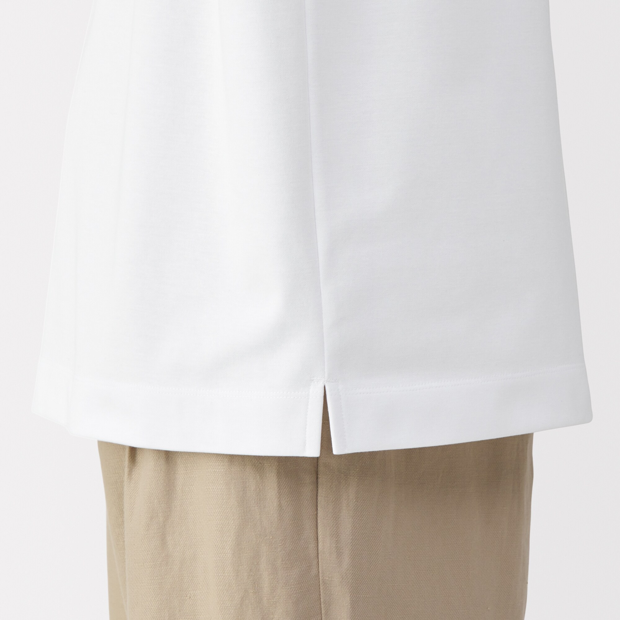 紳士　涼感ＵＶカットワイド五分袖ポロシャツ