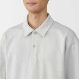 紳士　涼感ＵＶカットワイド五分袖ポロシャツ