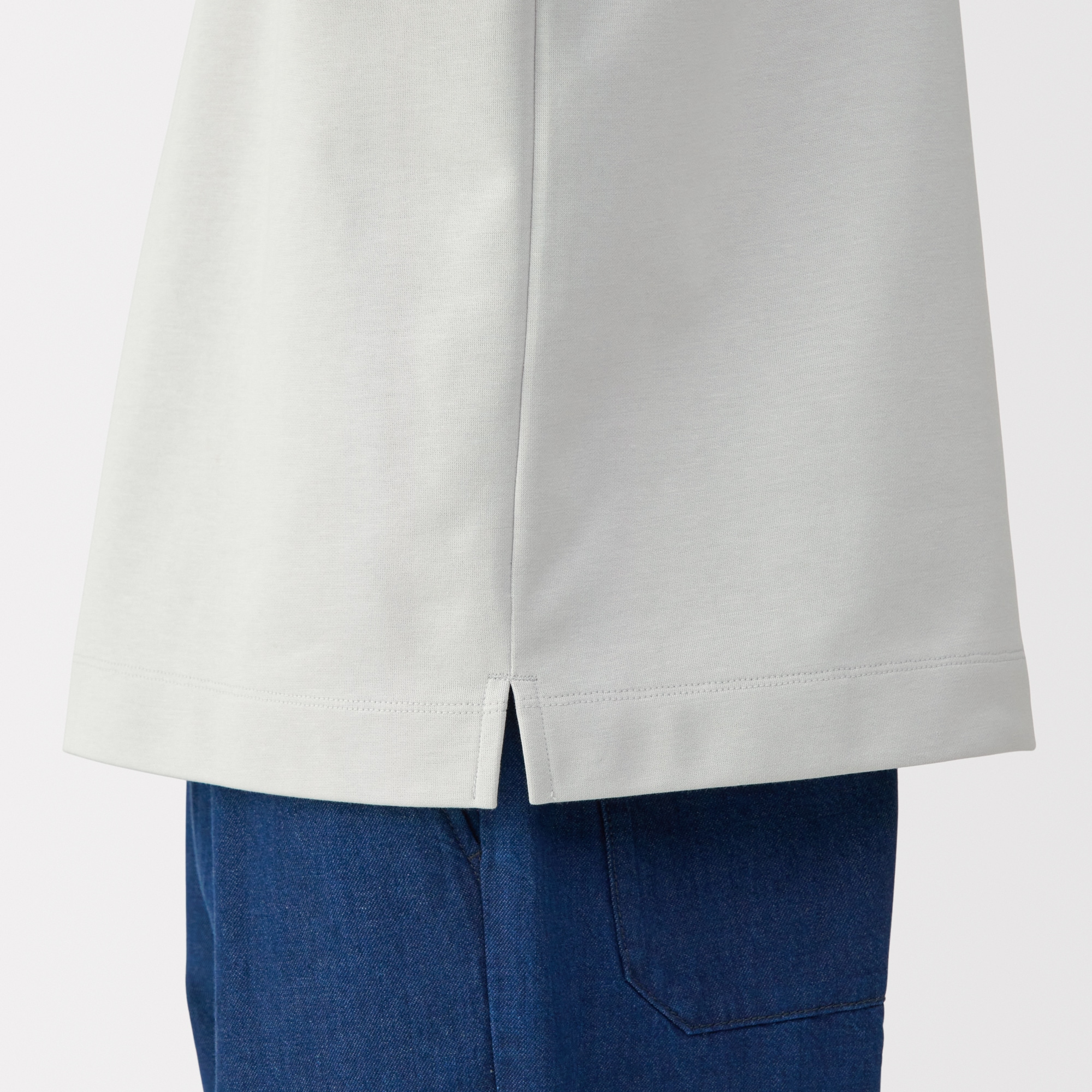 紳士　涼感ＵＶカットワイド五分袖ポロシャツ