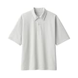 紳士　涼感ＵＶカットワイド五分袖ポロシャツ