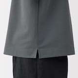 紳士　涼感ＵＶカットワイド五分袖ポロシャツ