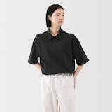 紳士　涼感ＵＶカットワイド五分袖ポロシャツ