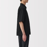 紳士　涼感ＵＶカットワイド五分袖ポロシャツ