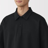 紳士　涼感ＵＶカットワイド五分袖ポロシャツ