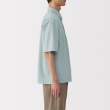 紳士　涼感ＵＶカットワイド五分袖ポロシャツ