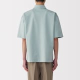 紳士　涼感ＵＶカットワイド五分袖ポロシャツ