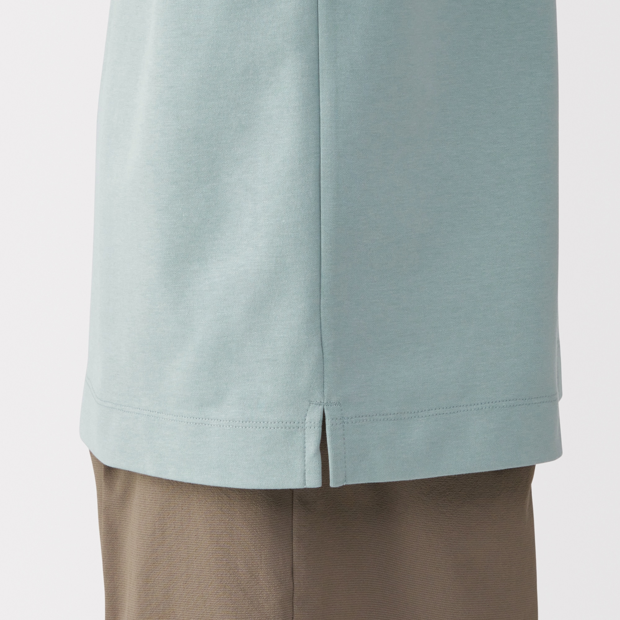 紳士　涼感ＵＶカットワイド五分袖ポロシャツ