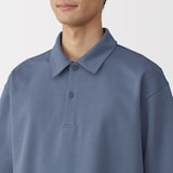 紳士　涼感ＵＶカットワイド五分袖ポロシャツ