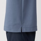 紳士　涼感ＵＶカットワイド五分袖ポロシャツ