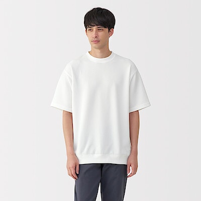 紳士　ＵＶカット乾きやすいワッフルクルーネック半袖Ｔシャツ