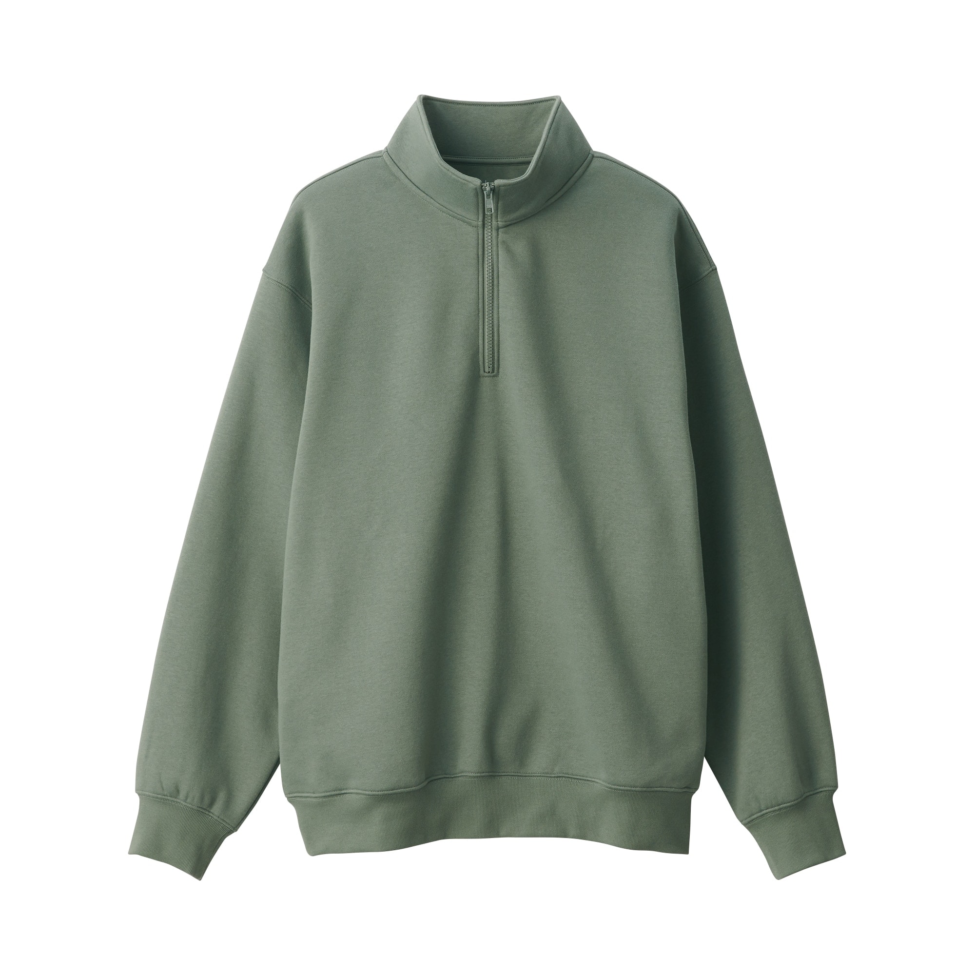 紳士 ハーフジップスウェットシャツ | 無印良品