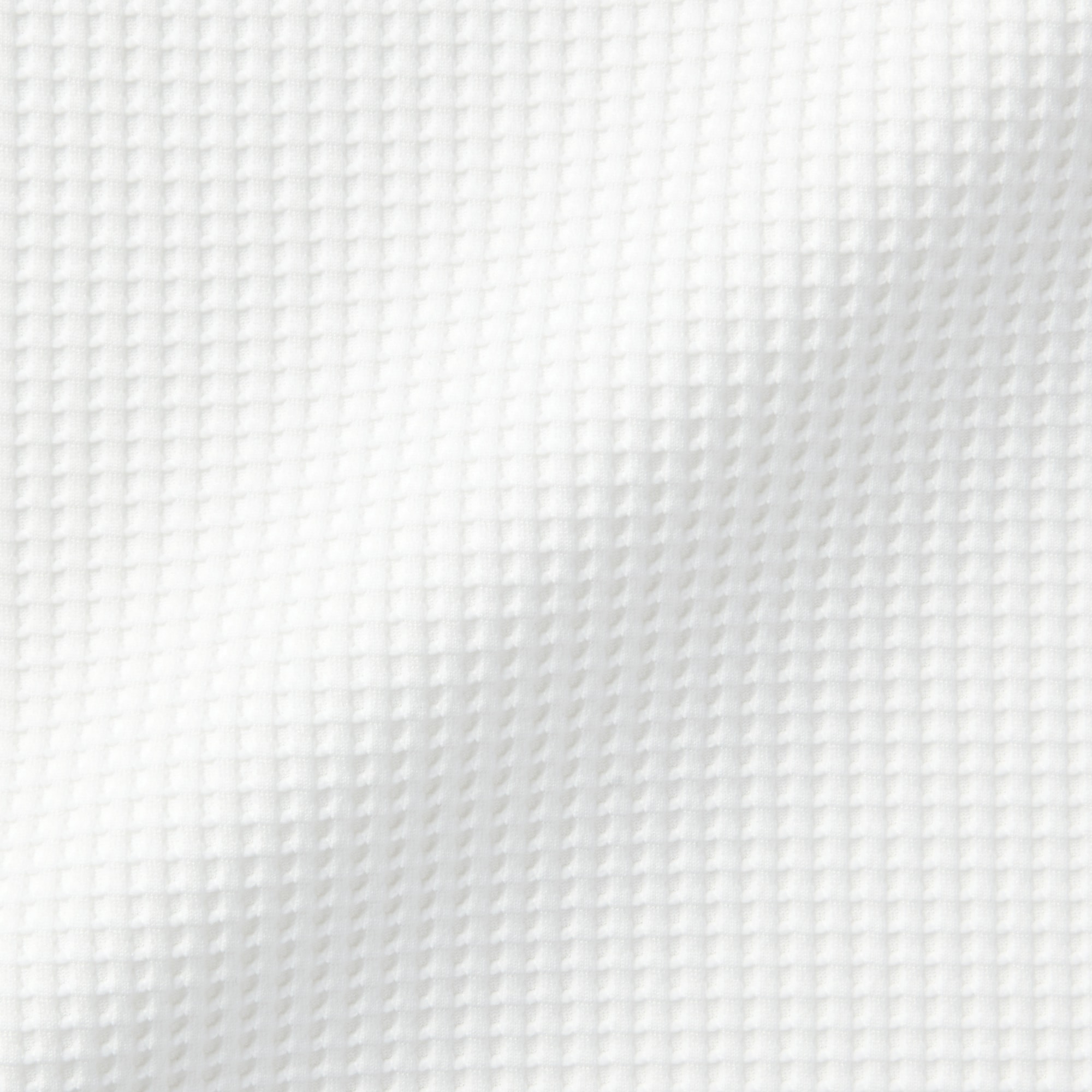 紳士　ＵＶカット乾きやすいワッフルクルーネック長袖Ｔシャツ