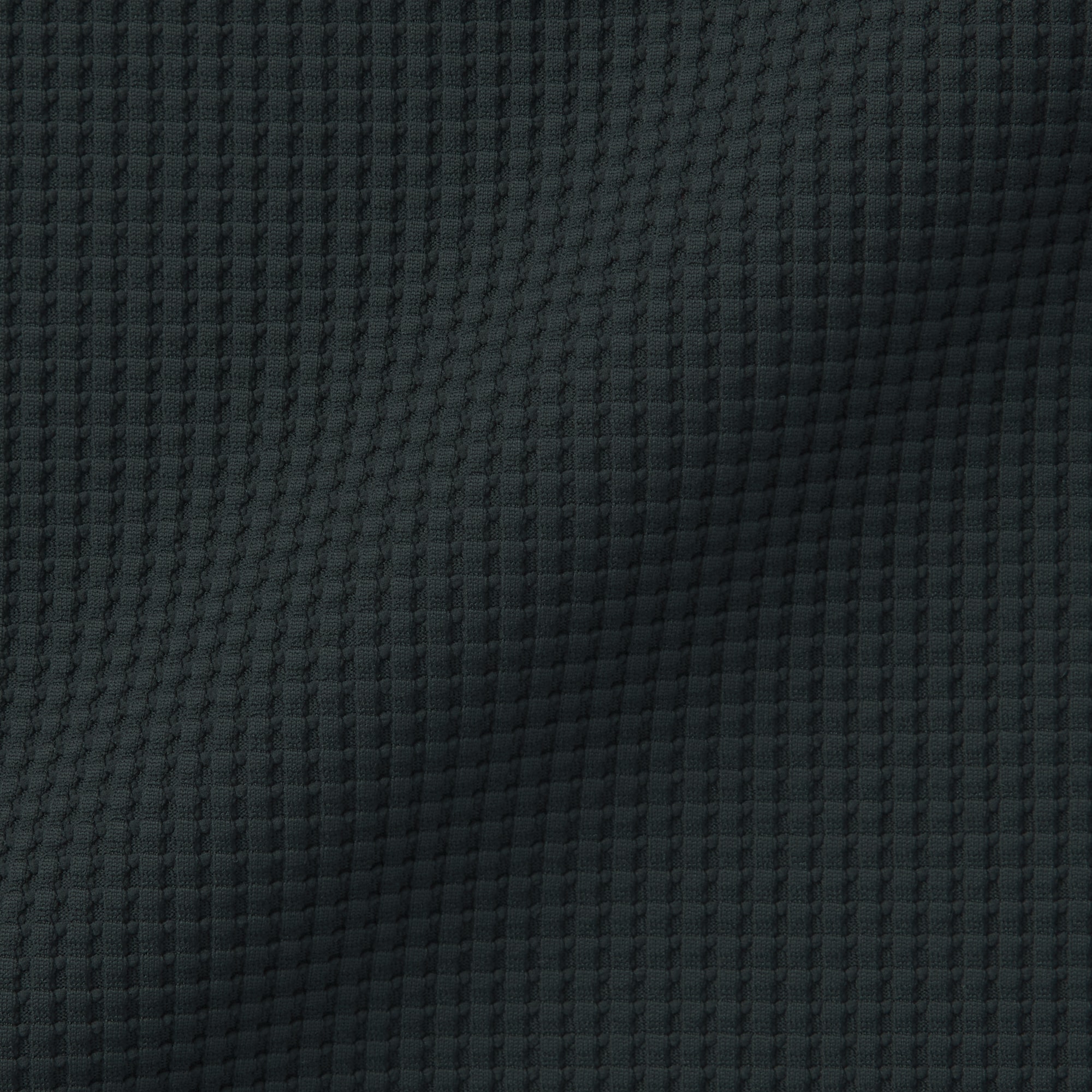 紳士　ＵＶカット乾きやすいワッフルクルーネック長袖Ｔシャツ