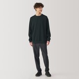 紳士　ＵＶカット乾きやすいワッフルクルーネック長袖Ｔシャツ