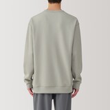 紳士　ＵＶカット乾きやすいワッフルクルーネック長袖Ｔシャツ