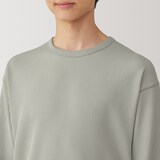 紳士　ＵＶカット乾きやすいワッフルクルーネック長袖Ｔシャツ