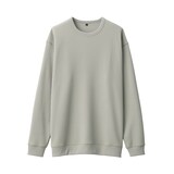 紳士　ＵＶカット乾きやすいワッフルクルーネック長袖Ｔシャツ