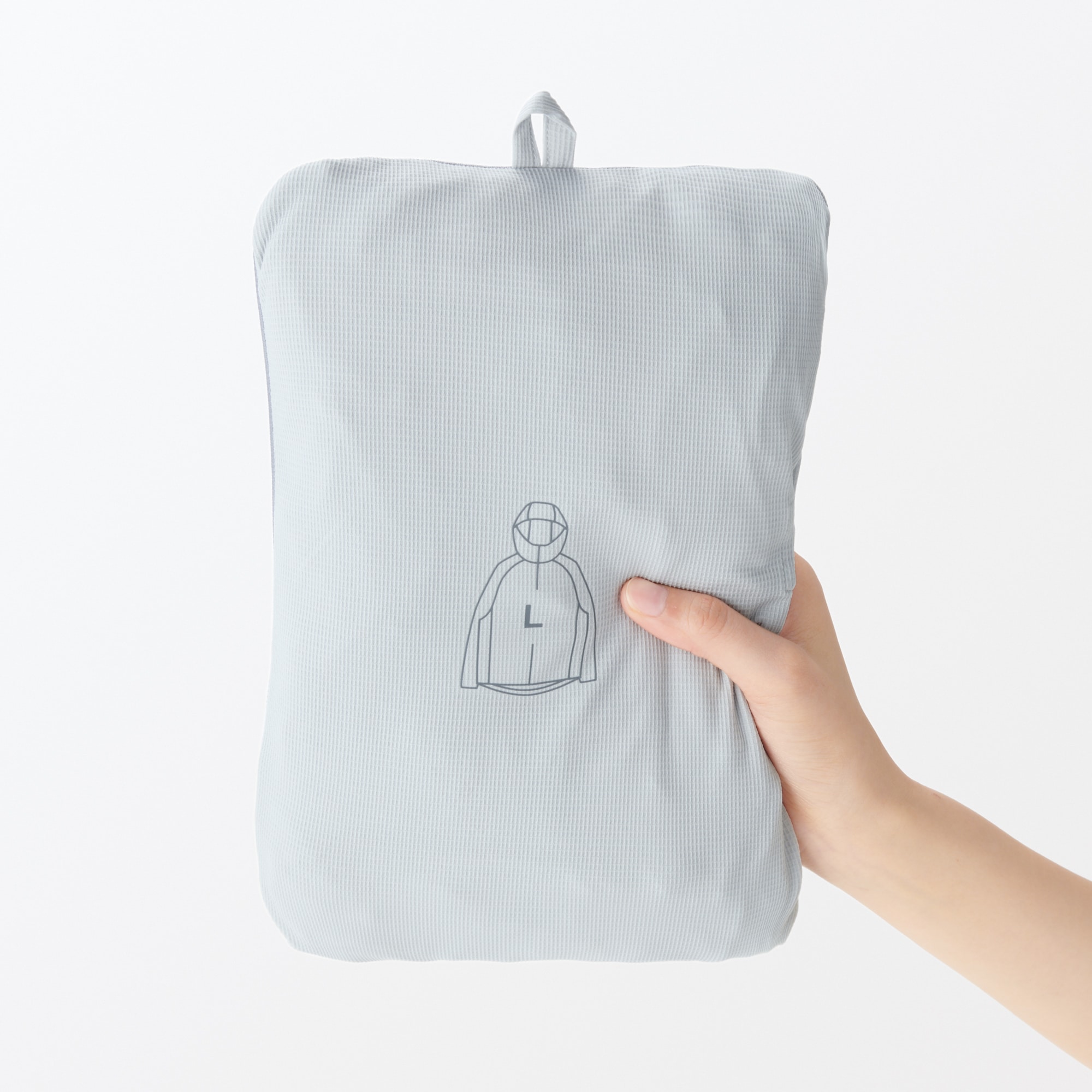 紳士　ＵＶカット乾きやすいポケッタブルジップパーカ