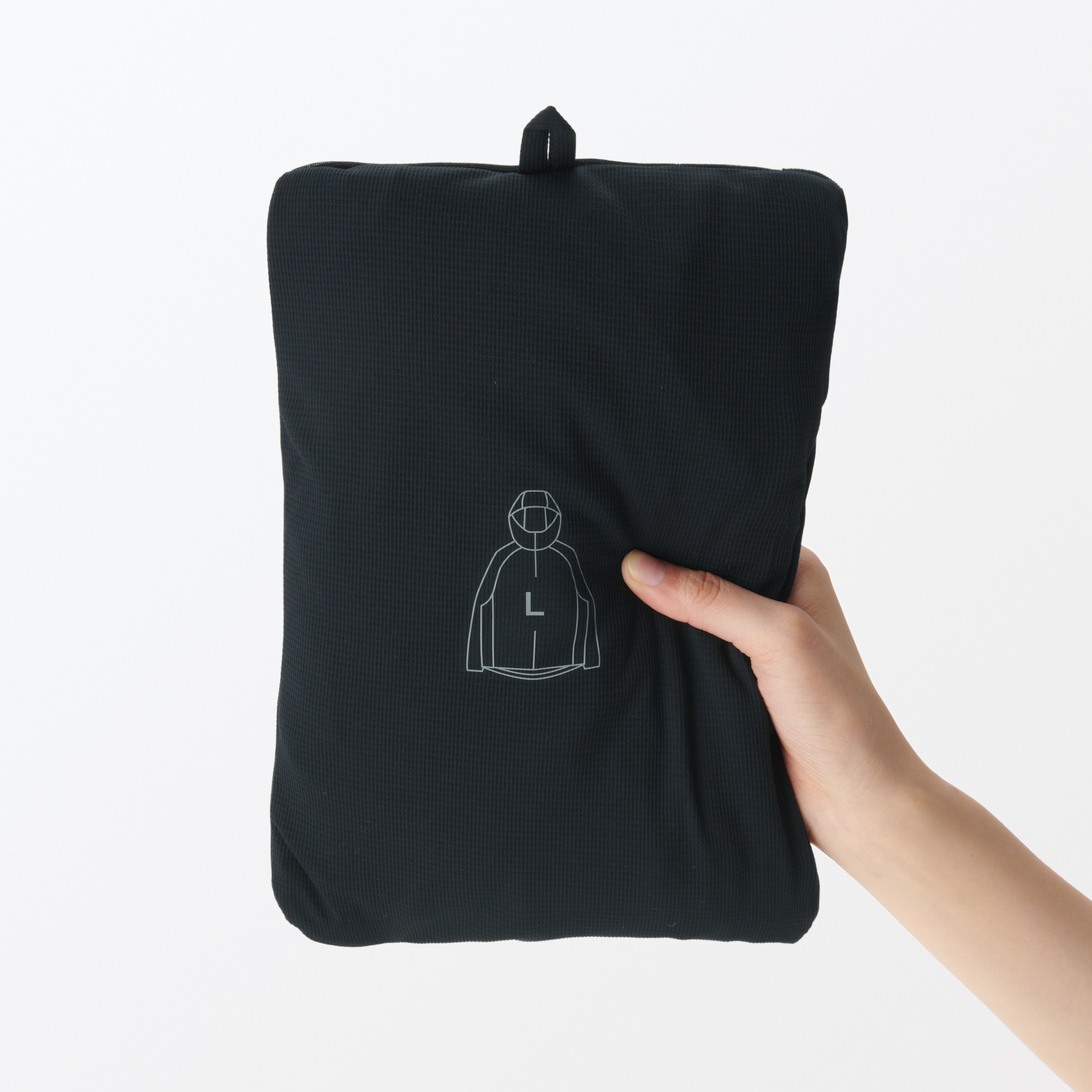 紳士　ＵＶカット乾きやすいポケッタブルジップパーカ