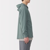 紳士　ＵＶカット乾きやすいポケッタブルジップパーカ